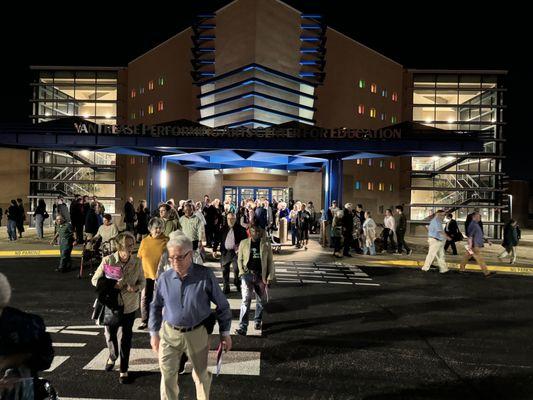 Exterior, entrance to VanTrease