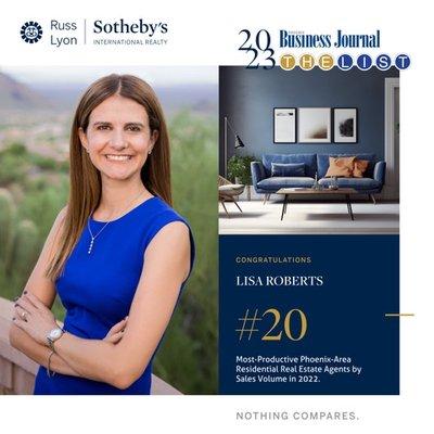 Lisa Roberts - Russ Lyon Sotheby's International Realty