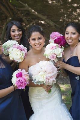 Wedding Flowers - Bridesmaid Bouquet - Bride Bouquet - Romantic Vintage