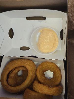 Onion Rings with Shack Sauce
