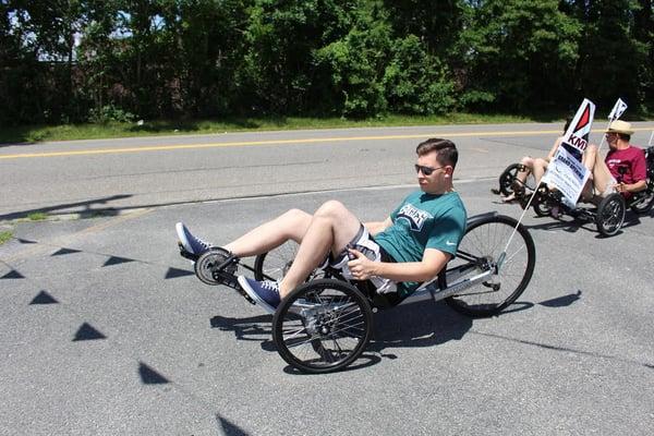 Take one of our trikes out for a test drive!