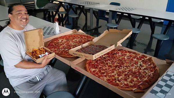 The whole dang order!