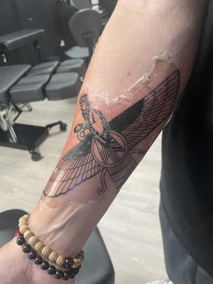 My husband's new tat by Markito