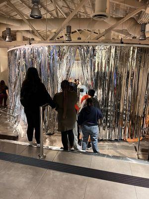 The Beyoncé Renaissance Tent inside the store