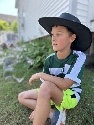 Leather hats to fit one and all!