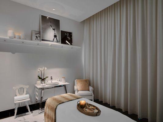 Treatment room at Dua Spa in Miami