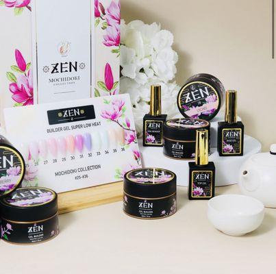 "ZEN BUILDER GEL" COLORS