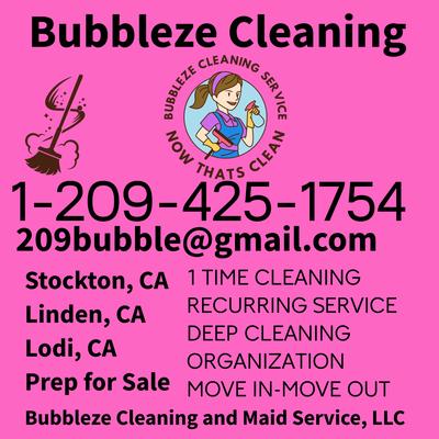 Bubbleze Maid & Cleaning Service