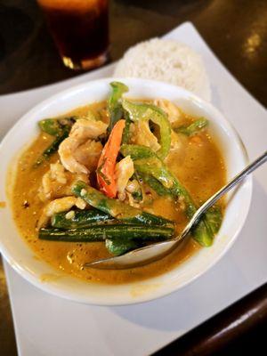 Panang curry chicken