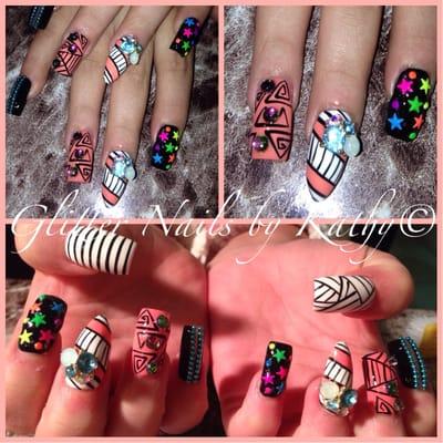 Glitter Nails By Kathy