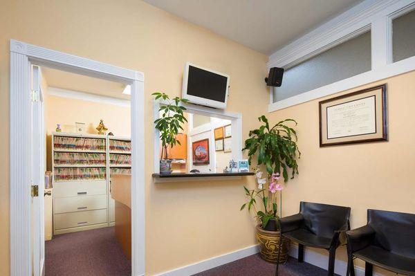 Welcome reception room