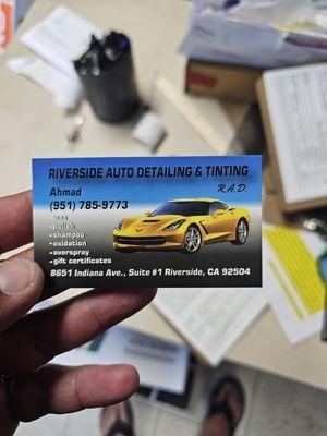 Riverside Performance Auto Tint