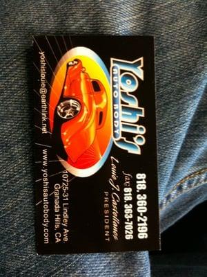 Yoshi's Auto Body Repair