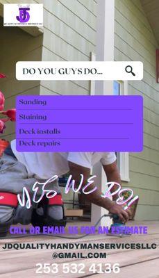 J&D Quality Handyman Services