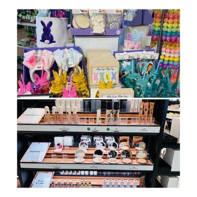 Easter stuff and the Sephora section. I love Fenty Highlighters lol I didn't get anything but liked the set up