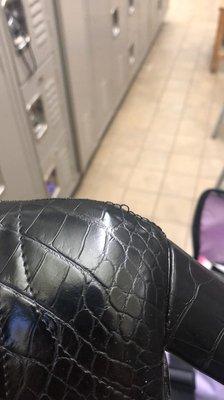 Seams came apart after an hour