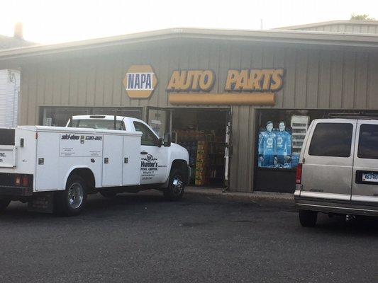 Fazzino's Napa/TrueValue Store. I call it Fuzzynose auto parts.