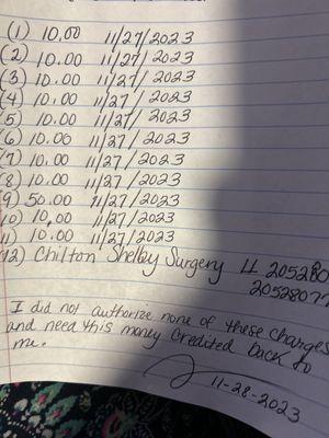 Chilton Shelby Surgery