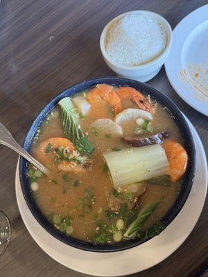 Seafood soup