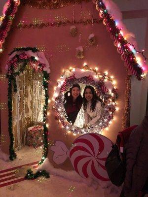 Gingerbread House with the bestie Komal K.