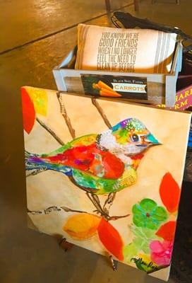 Stuff they sold in their antique store was very cute for the house!