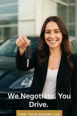We Negotiate. You Drive.