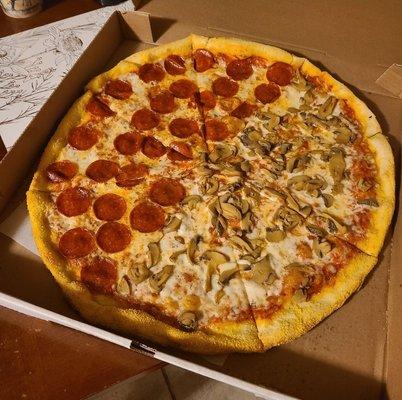 Half shrooms, half ronis