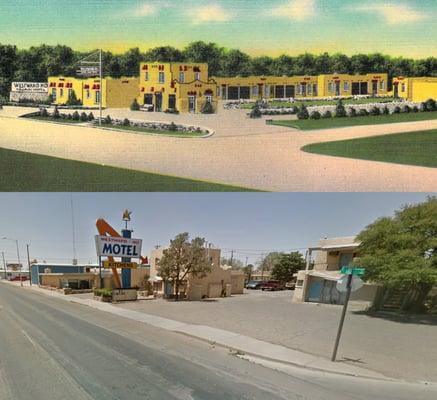 Then and now.