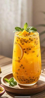 Passion fruit green tea