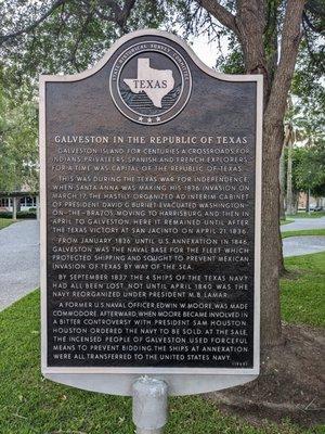 Galveston In The Republic Of Texas