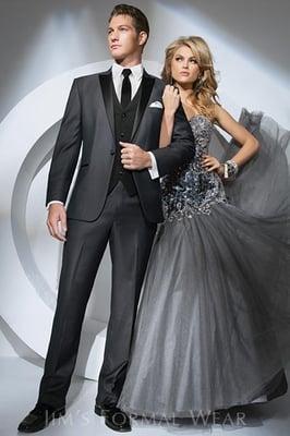 New to our 2015 line, Grey Portofino by Tony Bowls. In his patented slim fit, now available for a special low promo price!