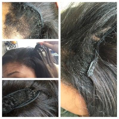 2 weeks after visiting the Weave Bar and I am NOT happy!