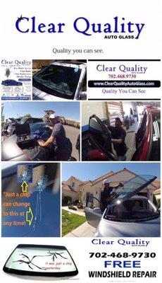 Windshield replacement, auto glass shop Las Vegas. @ Clear Quality Auto Glass. Best service at the best price!