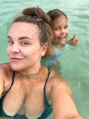 Powdery brows. Healed result after a month