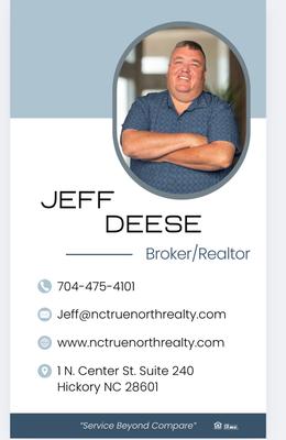 Jeff C Deese - True North Realty