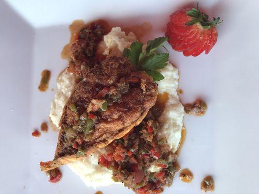 Lobster and Grits is one of The Venue's speciality! Fried or grilled, this signature menu item is always available.