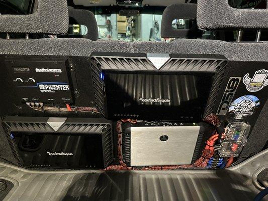 Audio sound Amp racks