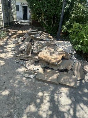 This is my pile of concrete.