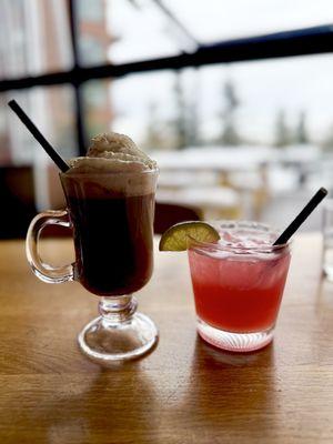 Spiked Hot Chocolate & Winter Margarita