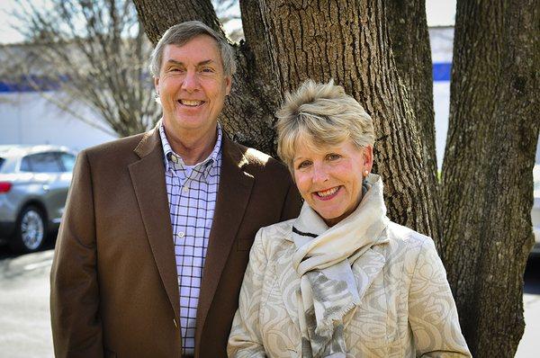 Owners Butch and Julia West