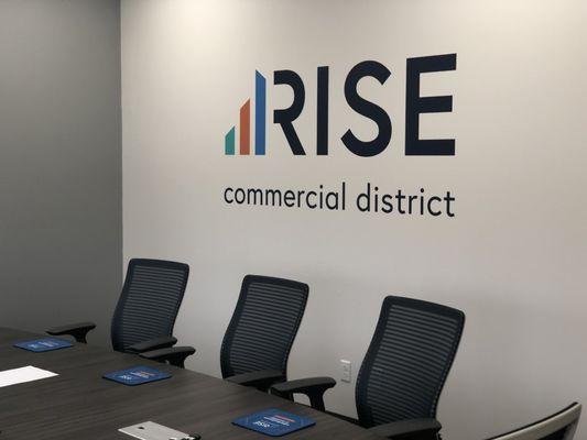 Custom digitally printed and installed wall graphics @ www.libertysignandgraphics.com