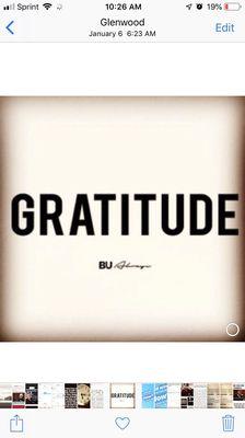 Gratitude