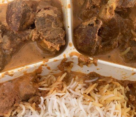 LAMB CURRY with Basmati Rice