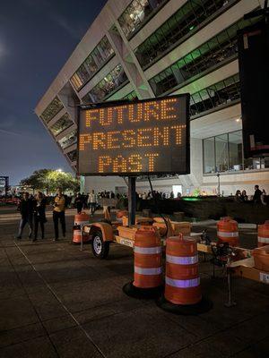 Future, present; past