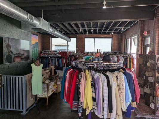 Hemmed in Vintage store