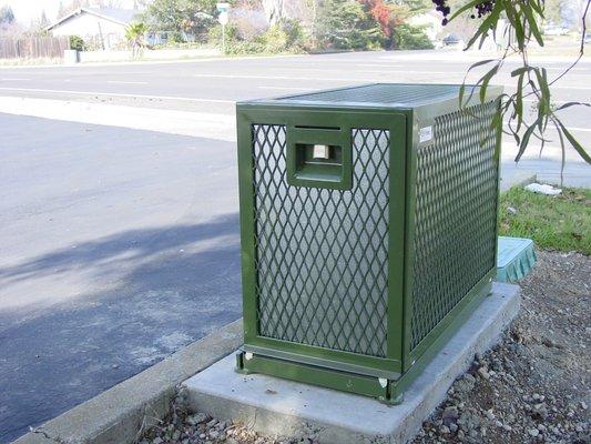 Vandal Resistant Backflow protector