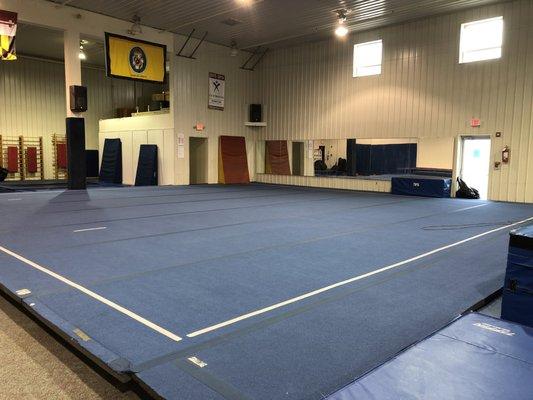 Gymnastics floor