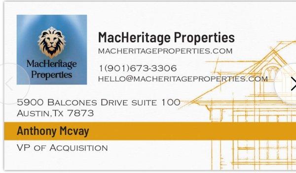 Macheritage Properties