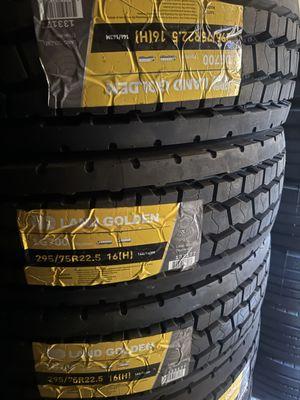 Drive semi trucks tires