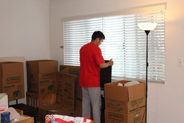 Packing in progress!